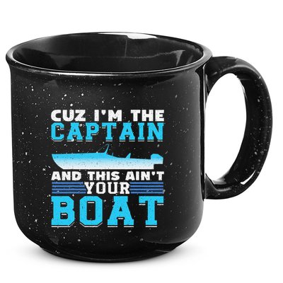Motor Boats Captain Speed Boat Owner Motorboat 15oz Campfire Ceramic Mug