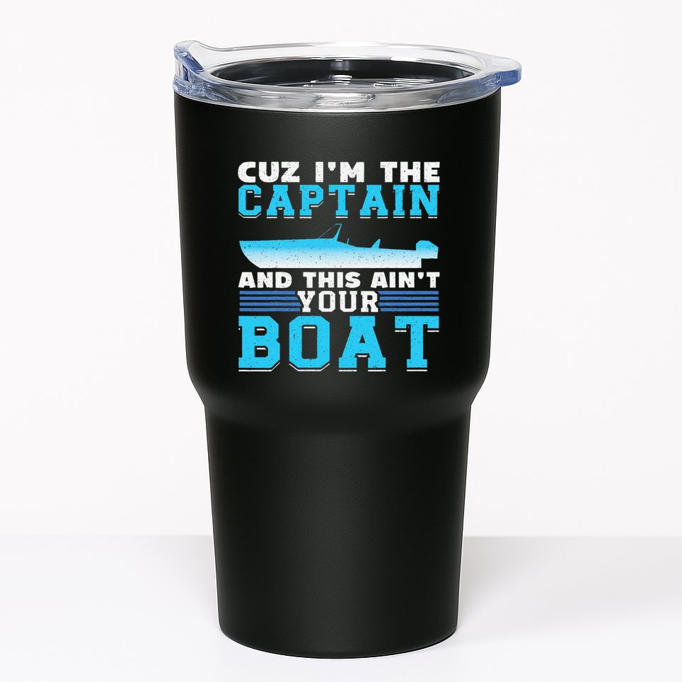 Motor Boats Captain Speed Boat Owner Motorboat Tumbler