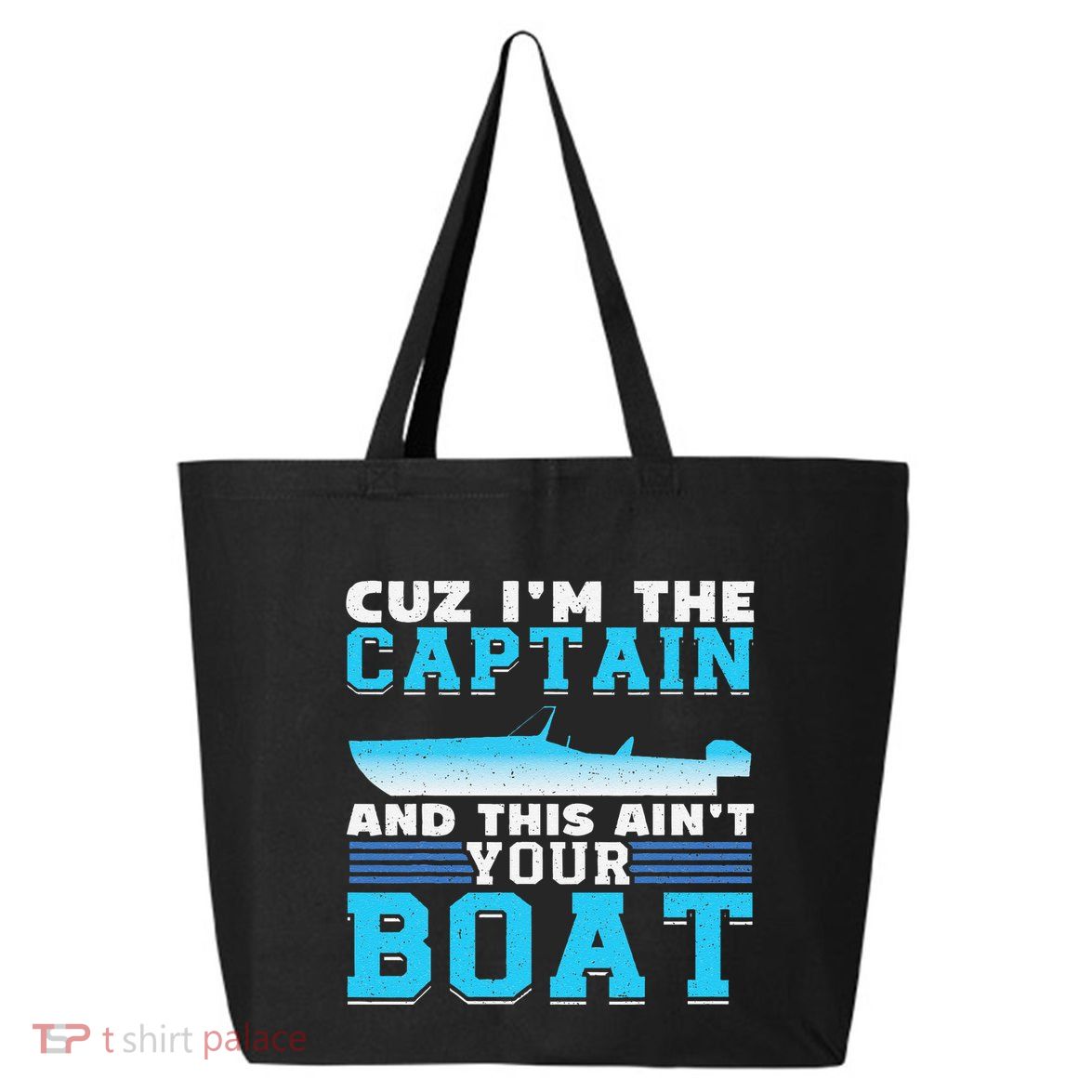 Motor Boats Captain Speed Boat Owner Motorboat 25L Jumbo Tote