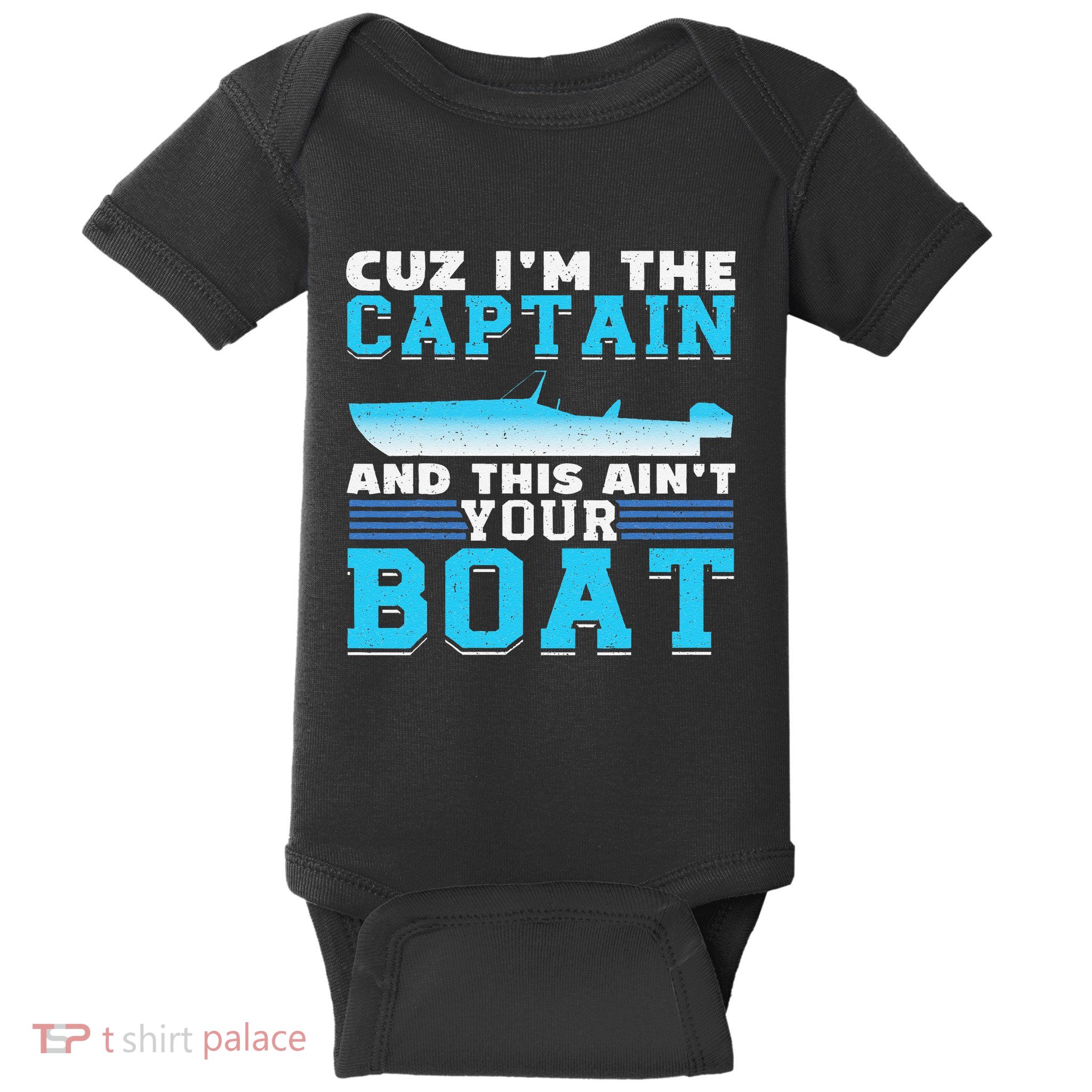 Motor Boats Captain Speed Boat Owner Motorboat Baby Bodysuit