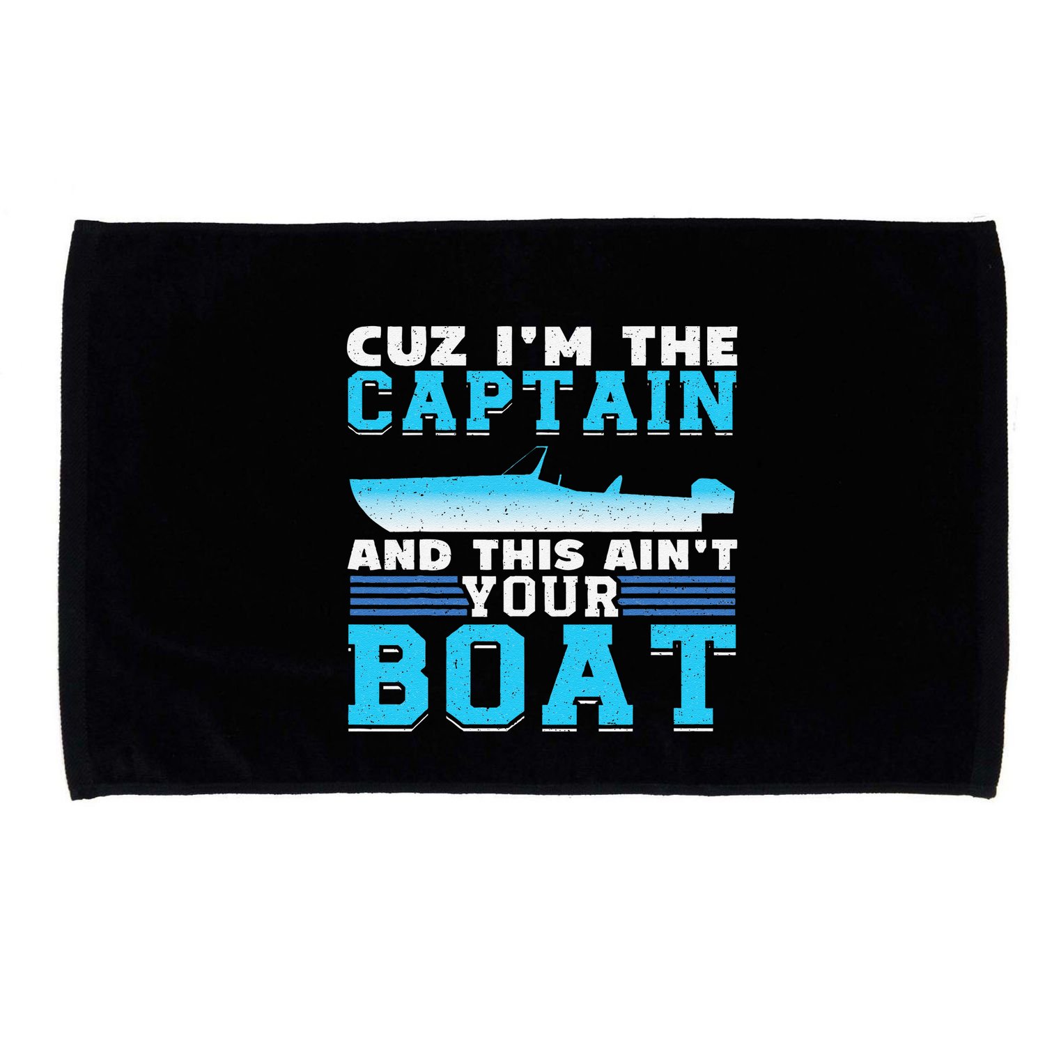 Motor Boats Captain Speed Boat Owner Motorboat Microfiber Hand Towel