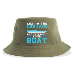 Motor Boats Captain Speed Boat Owner Motorboat Sustainable Bucket Hat