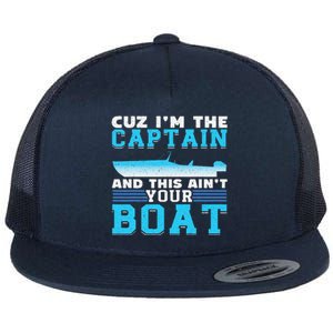 Motor Boats Captain Speed Boat Owner Motorboat Flat Bill Trucker Hat