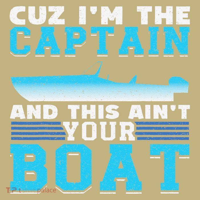 Motor Boats Captain Speed Boat Owner Motorboat T-Shirt