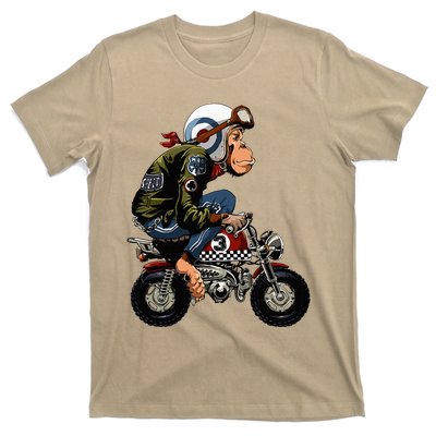 Monkey Bike Cartoon T-Shirt