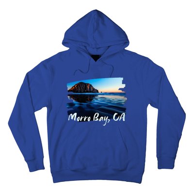 Morro Bay Ca Morro Rock California Hoodie