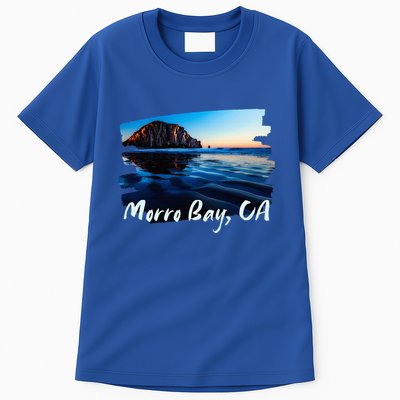 Morro Bay Ca Morro Rock California Tall T-Shirt