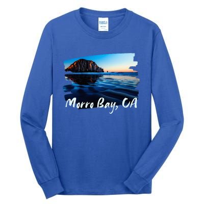 Morro Bay Ca Morro Rock California Tall Long Sleeve T-Shirt