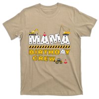 Mama Birthday Crew Construction Family Birthday Party T-Shirt