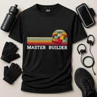 Master Builder Cool Builder Building Blocks Set Toys Cooling Performance Crew T-Shirt