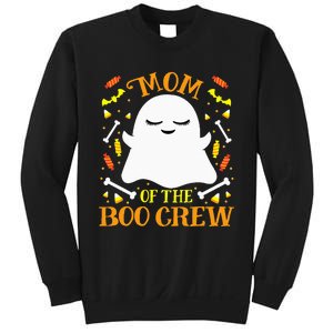 Mom Boo Crew Ghost Matching Family Set Mommy Halloween Sweatshirt