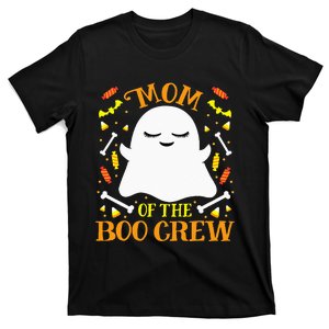 Mom Boo Crew Ghost Matching Family Set Mommy Halloween T-Shirt