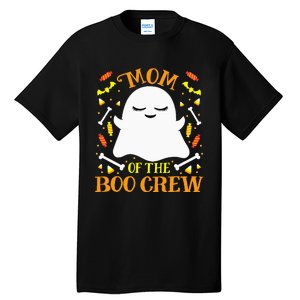 Mom Boo Crew Ghost Matching Family Set Mommy Halloween Tall T-Shirt