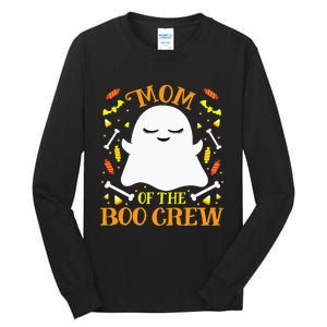 Mom Boo Crew Ghost Matching Family Set Mommy Halloween Tall Long Sleeve T-Shirt