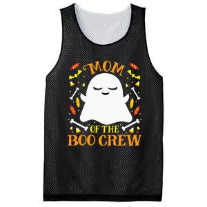 Mom Boo Crew Ghost Matching Family Set Mommy Halloween Mesh Reversible Basketball Jersey Tank