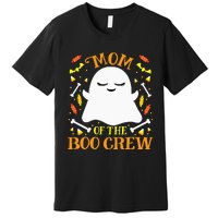 Mom Boo Crew Ghost Matching Family Set Mommy Halloween Premium T-Shirt