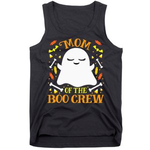 Mom Boo Crew Ghost Matching Family Set Mommy Halloween Tank Top