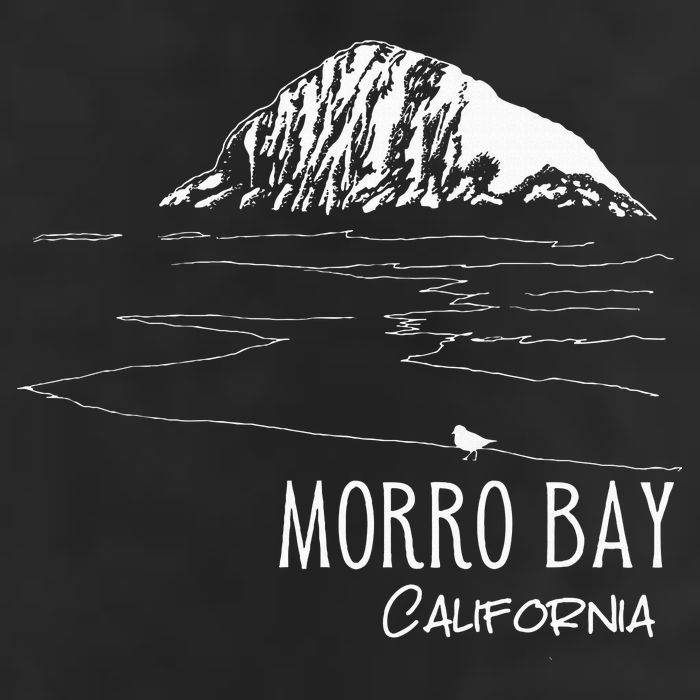 Morro Bay California Morro Rock Ca Drawing Souvenir Line Art Hat