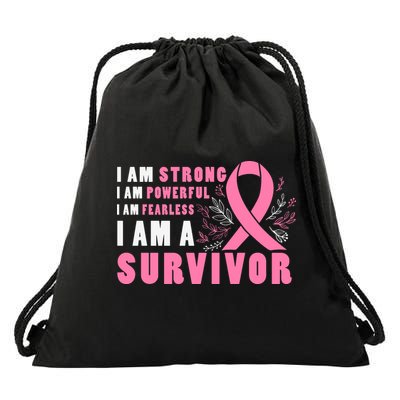 Motivational Breast Cancer Quotes Inspirational Cancer Quotes Cancer Awareness Drawstring Bag
