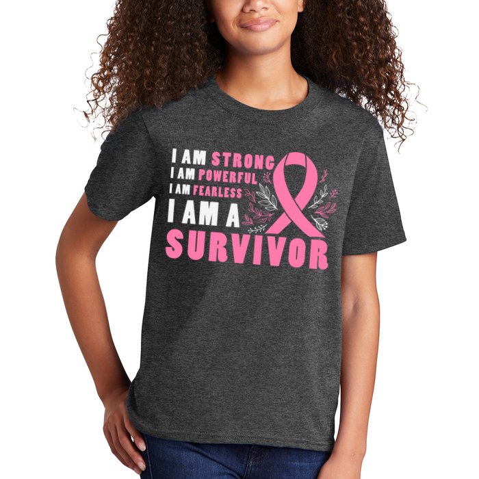Motivational Breast Cancer Quotes Inspirational Cancer Quotes Cancer Awareness Kids T-Shirt