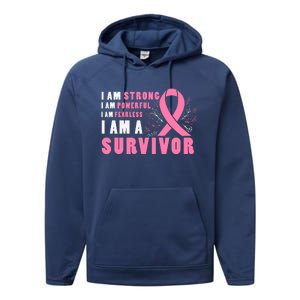 Motivational Breast Cancer Quotes Inspirational Cancer Quotes Cancer Awareness Performance Fleece Hoodie