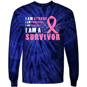 Motivational Breast Cancer Quotes Inspirational Cancer Quotes Cancer Awareness Tie-Dye Long Sleeve Shirt