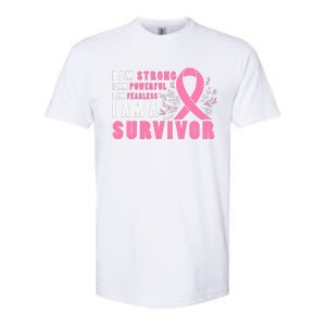 Motivational Breast Cancer Quotes Inspirational Cancer Quotes Cancer Awareness Softstyle CVC T-Shirt