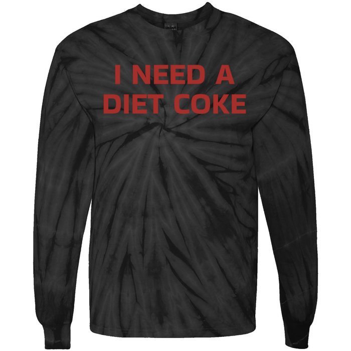 Meals By Cug I Need A Diet C.O.K.E Tie-Dye Long Sleeve Shirt