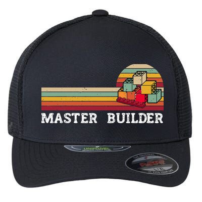 Master Builder Cool Builder Building Blocks Set Toys Flexfit Unipanel Trucker Cap