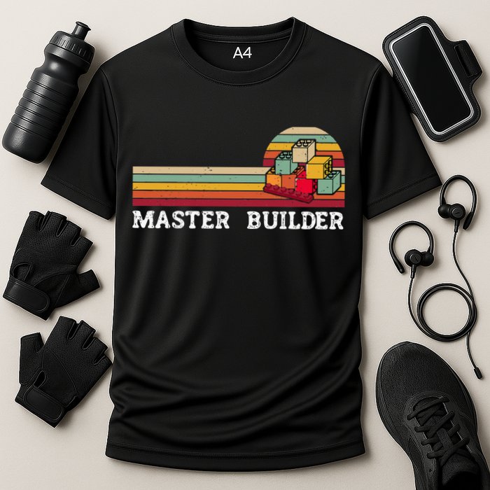 Master Builder Cool Builder Building Blocks Set Toys Performance Shirt