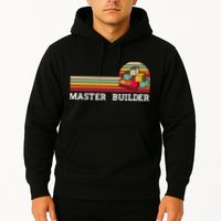 Master Builder Cool Builder Building Blocks Set Toys Hoodie