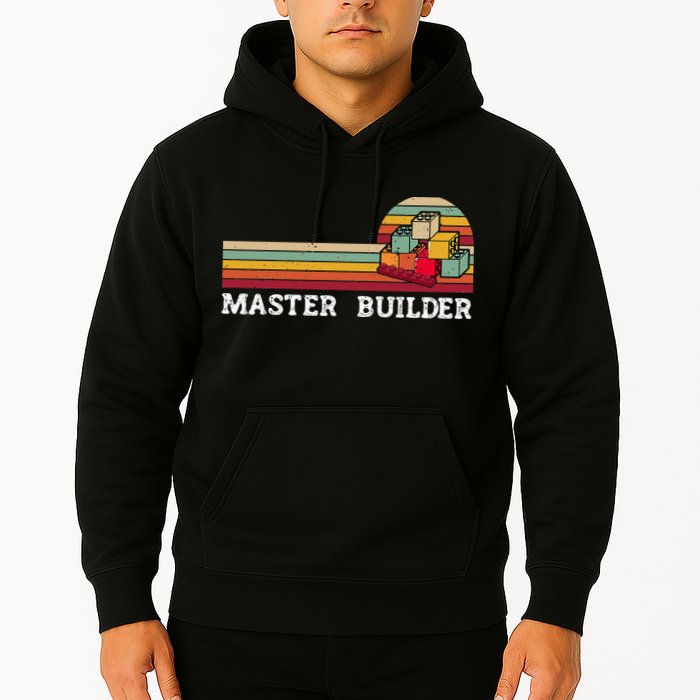 Master Builder Cool Builder Building Blocks Set Toys Hoodie