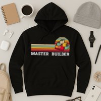 Master Builder Cool Builder Building Blocks Set Toys Hoodie