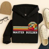 Master Builder Cool Builder Building Blocks Set Toys Hoodie