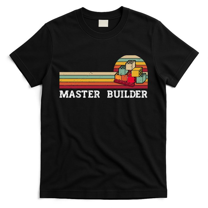Master Builder Cool Builder Building Blocks Set Toys T-Shirt