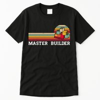 Master Builder Cool Builder Building Blocks Set Toys Tall T-Shirt