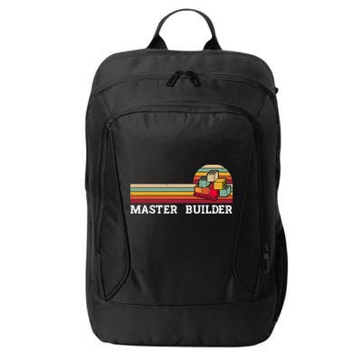 Master Builder Cool Builder Building Blocks Set Toys City Backpack