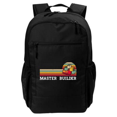Master Builder Cool Builder Building Blocks Set Toys Daily Commute Backpack