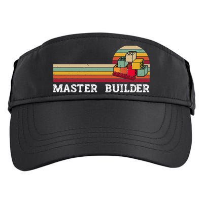 Master Builder Cool Builder Building Blocks Set Toys Adult Drive Performance Visor