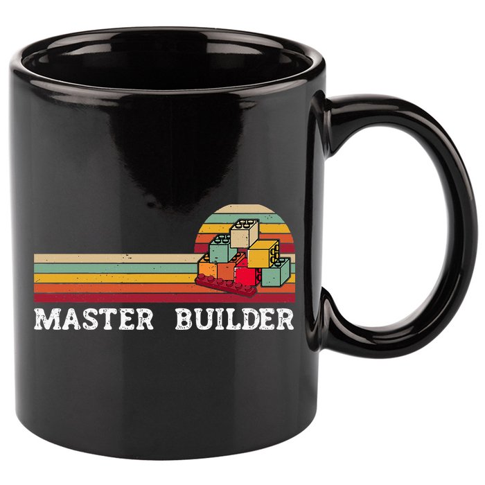 Master Builder Cool Builder Building Blocks Set Toys 11oz C Handle Ceramic Mug