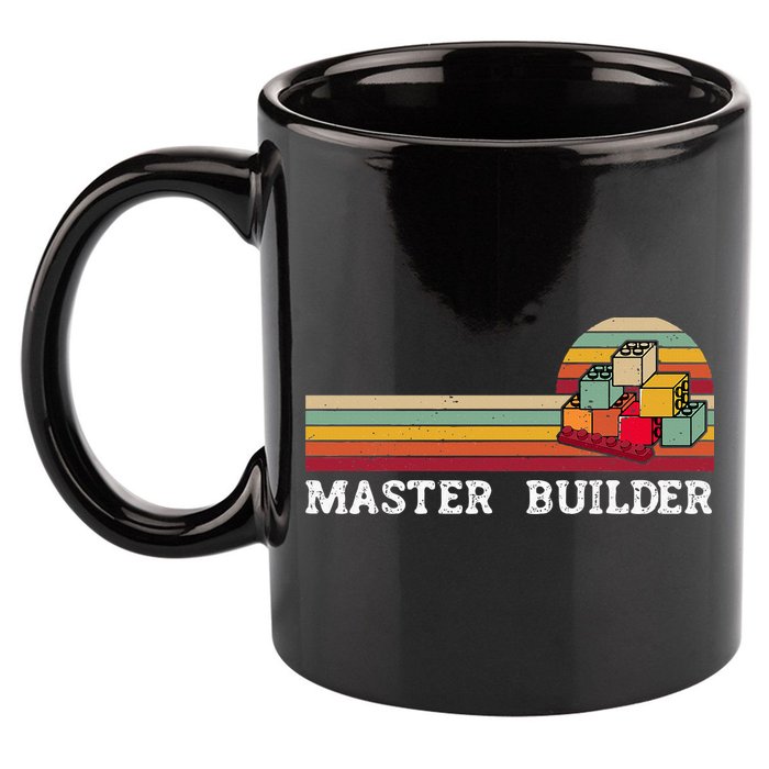 Master Builder Cool Builder Building Blocks Set Toys 11oz C Handle Ceramic Mug