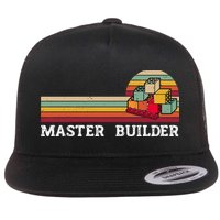 Master Builder Cool Builder Building Blocks Set Toys Flatbill Hat