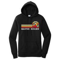 Master Builder Cool Builder Building Blocks Set Toys Women's Pullover Hoodie