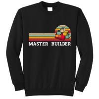 Master Builder Cool Builder Building Blocks Set Toys Tall Sweatshirt
