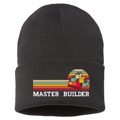 Master Builder Cool Builder Building Blocks Set Toys Sustainable Knit Beanie