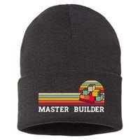 Master Builder Cool Builder Building Blocks Set Toys Sustainable Knit Beanie
