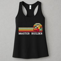 Master Builder Cool Builder Building Blocks Set Toys Womens Tank Top