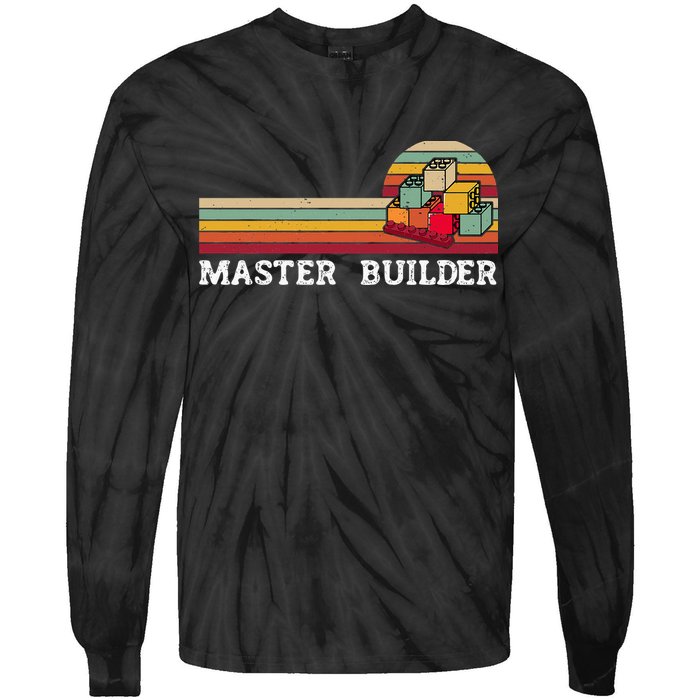 Master Builder Cool Builder Building Blocks Set Toys Tie-Dye Long Sleeve Shirt