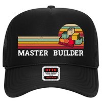 Master Builder Cool Builder Building Blocks Set Toys Trucker Hat