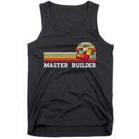 Master Builder Cool Builder Building Blocks Set Toys Tank Top